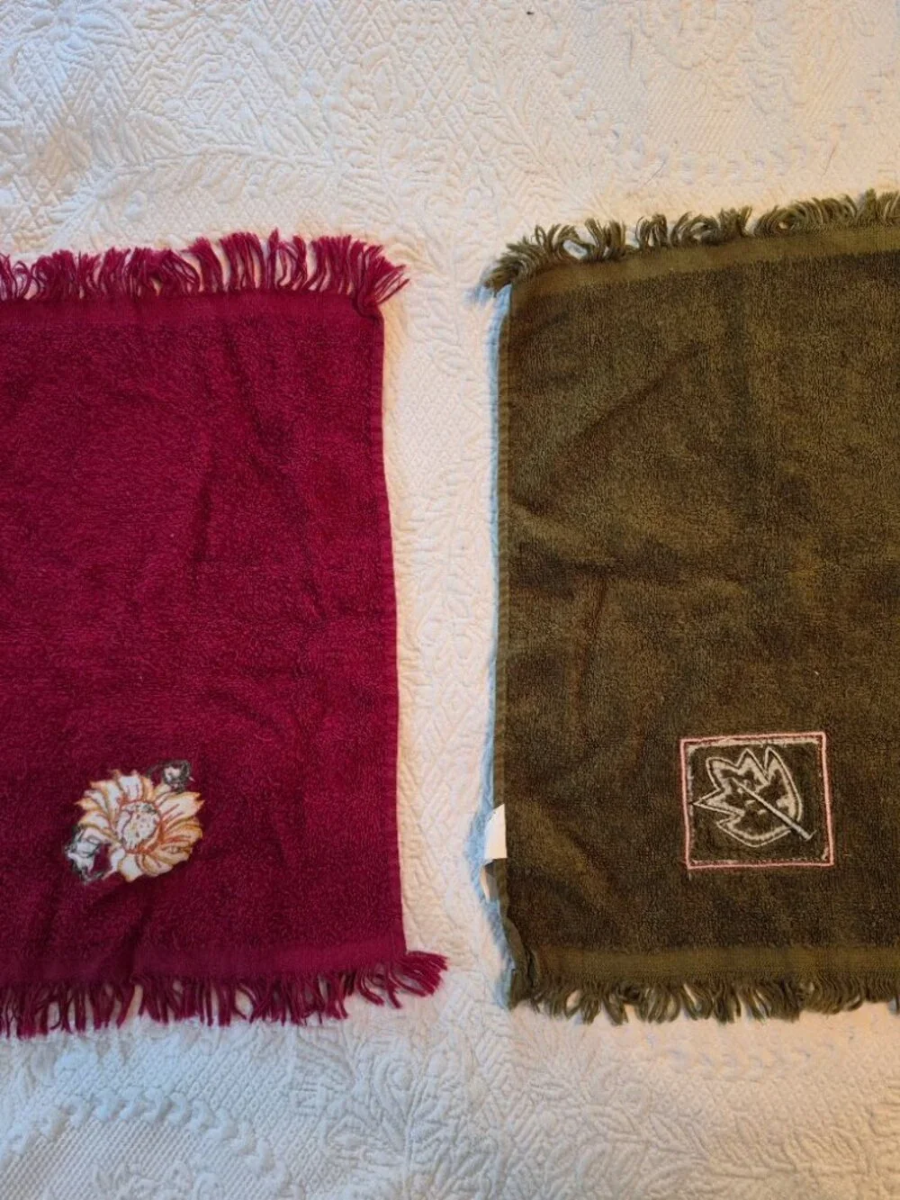 2 Fall Hand Towels